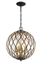  2404-680 - Gilded Glam - 4 Light Pendant