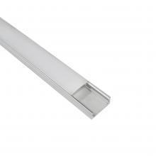  NATL2-C24A - 4' Shallow Channel for COB Tape Light, Aluminum Finish