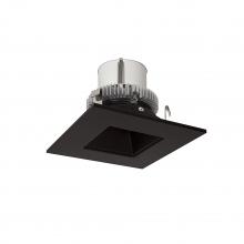  NLCBC2-45630BB/A - 4" Cobalt Click Square Retrofit Reflector with Square Aperture, 750lm / 10W, 3000K, Black