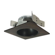  NLCBS-4531227BZ - 4" Cobalt Shallow High Lumen LED Trim, Square/Round Reflector, 1250lm, 2700K, Bronze