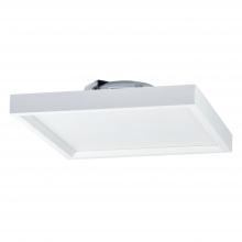  NLOS-S62L27WW - 7" SURF Square LED Surface Mount, 1150lm / 14W, 2700K, White finish