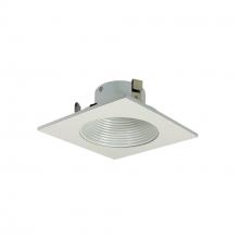  NS-4910WW - 4" WHTH BAFFLE, SQ WHITE TRIM