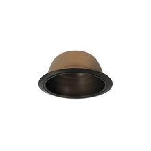  NTM-34BZ - 6" BR/PAR30 Stepped Baffle w/ Metal Ring, Bronze