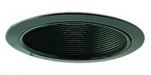  NTM-40B - 6" Stepped Baffle w/ Metal Ring, Black/Black