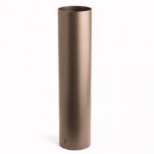  15665AZT - 18" Bollard Mounting Kit Textured Architectural Bronze