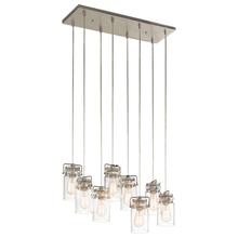  42890NI - Linear Chandelier 8Lt