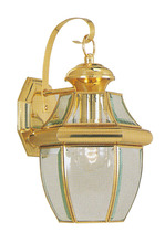  2151-02 - 1 Light PB Outdoor Wall Lantern