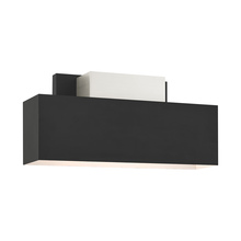  22424-04 - 2 Lt Black Outdoor ADA Wall Sconce