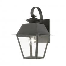  27212-61 - 1 Light Charcoal Outdoor Small Wall Lantern