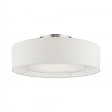  40144-91 - 4 Light English Brushed Nickel Semi-Flush