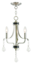  40783-91 - 3 Light Brushed Nickel Mini Chandelier