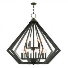  40928-07 - 15 Lt BZ Foyer Chandelier