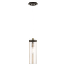  41227-07 - 1 Lt Bronze Mini Pendant