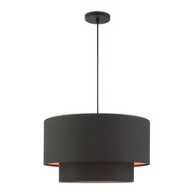  45618-04 - 3 Lt Black  Pendant