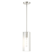  45951-91 - 1 Lt Brushed Nickel Pendant