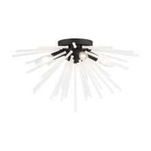  48820-04 - 4 Light Black Flush Mount