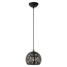  49541-04 - 1 Lt Black Pendant