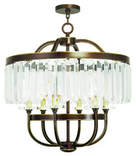  50546-64 - 6 Light Palacial Bronze Chandelier