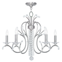  51005-91 - 5 Light Brushed Nickel Chandelier