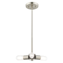  51133-91 - 3 Lt Brushed Nickel Mini Chandelier