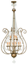  51911-36 - 6 Light + 3 Light EB Foyer Chandelier