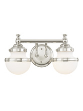  5712-05 - 2 Light Polished Chrome Bath Light