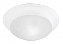  7302-03 - 1 Light White Ceiling Mount