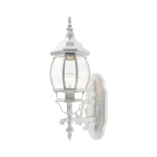  7520-13 - 1 Lt Textured White  Outdoor Wall Lantern