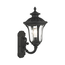  7850-14 - 1 Lt Textured Black Outdoor Wall Lantern