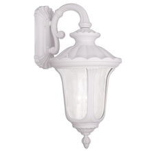  7863-03 - 3 Light White Outdoor Wall Lantern