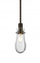  1TT-WISHCL-BR - Besa Wish Stem Pendant