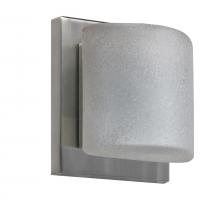  1WS-7873ST-SN - Besa Wall Paolo Satin Nickel Stucco 1x50W G9