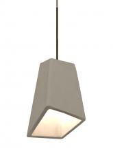  1XT-SKIPTN-LED-BR - Besa Skip Cord Pendant, Tan, Bronze Finish, 1x9W LED