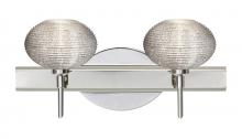  2SW-5612GL-LED-CR - Besa Wall Lasso Chrome Glitter 2x5W LED