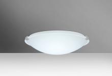  968207-LED-SN - Besa Ceiling Trio 12 Satin Nickel White 1x11W LED