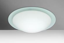  977125C-LED - Besa Ceiling Ring 15 White/Frost Ring 1x17W LED