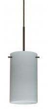  B-4404KR-BR - Besa Stilo 7 Pendant For Multiport Canopy Bronze Chalk 1x50W Candelabra