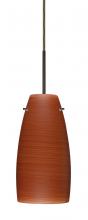  J-1512CH-BR - Besa Tao 10 Pendant For Multiport Canopy Bronze Cherry 1x100W Medium Base