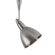 Besa Lighting RSP-1858MN-06-SN - Besa Spotlight With 6" Stem Divi Satin Nickel Metal Satin Nickel 1x50W Bipin MR16