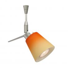  SP-5042OP-LED-SN - Besa Spotlight Canto 3 Satin Nickel Bicolor Orange/Pina 1x3W LED