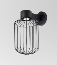  SULTANA-C-WALL-LED-BK - Besa, Sultana Cylinder Wall Sconce, Black Finish, 1x4W LED