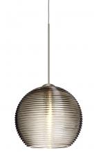  X-461502-SN - Besa Pendant For Multiport Canopy Kristall 6 Satin Nickel Smoke 1x35W Halogen