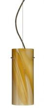  1KX-4123HN-LED-BR - Besa Stilo 10 LED Cable Pendant Honey Bronze 1x9W LED