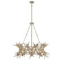  1-1760-8-198 - Daniels 8-Light Chandelier in Natural Antler