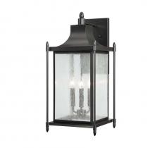 Savoy House 5-3453-BK - Dunnmore 3-Light Outdoor Wall Lantern in Black