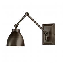  8471-AR-MS - Maggie Swing Arm Sconce - Architectural Bronze