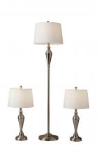  1583-22 - Glendale 3 Piece Floor and Table Lamp Set