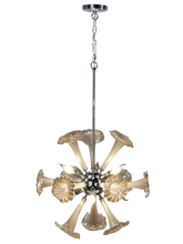  AH17123 - Yuri 6-Light Hand Blown Art Glass Chandelier