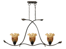  SAH15112 - Luster 3-Light Hand Blown Art Glass Hanging Fixture