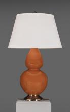  1665X - Pumpkin Double Gourd Table Lamp